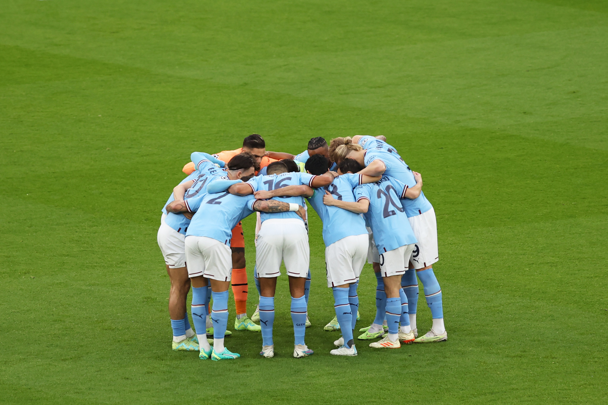 Manchester City FC Premier League Football Match at Etihad Stadium - Photo 1 of 6